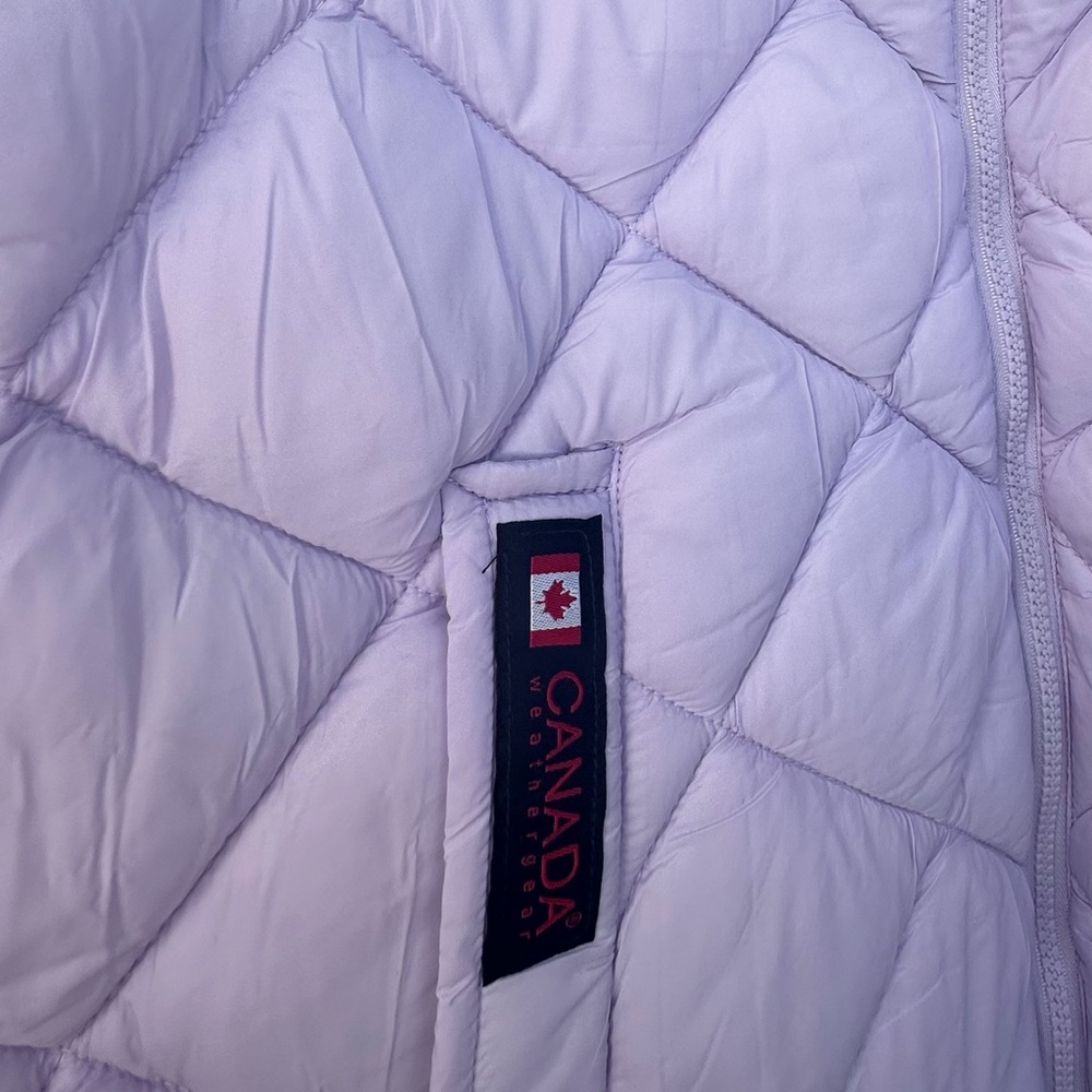 Canada WeatherGear. super light puffer jacket. Size M. - Picture 5 of 16